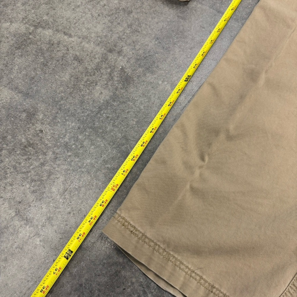 Vintage Levis Cargo Pants Mens 40x34 Y2k Loose Baggy Khaki Fatigue Skater 2000s - Picture 10 of 12